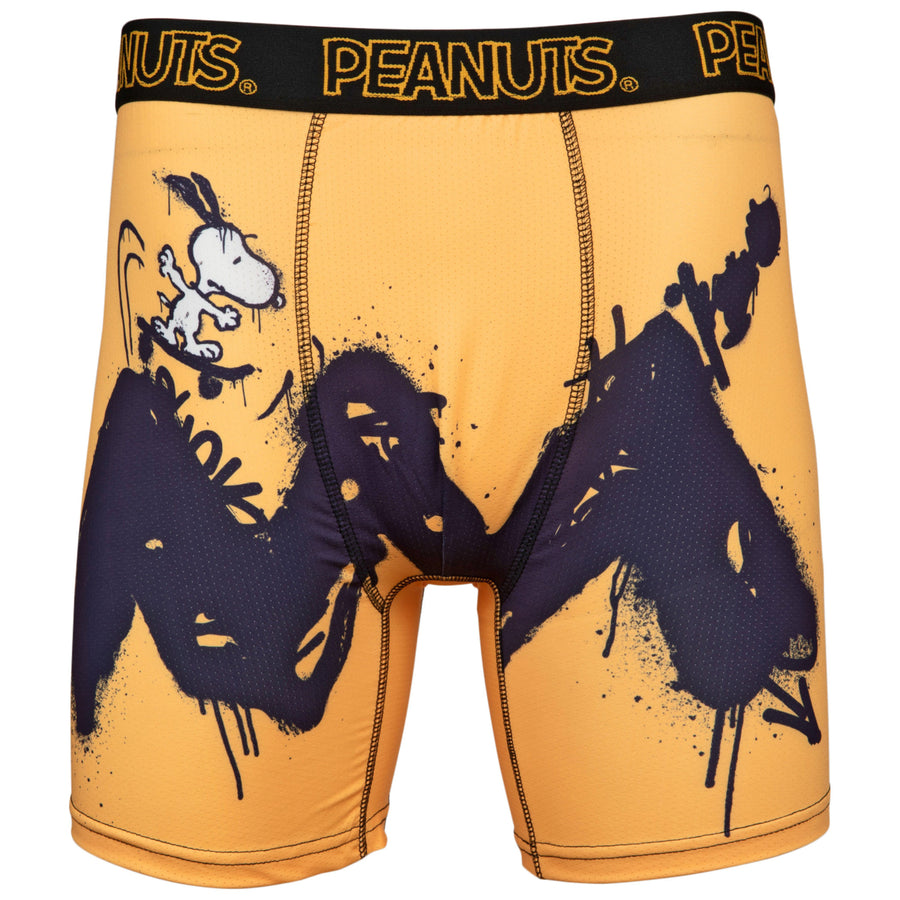 Peanuts Classic Charlie Brown Stripe in Graffiti Boxer Briefs Image 1