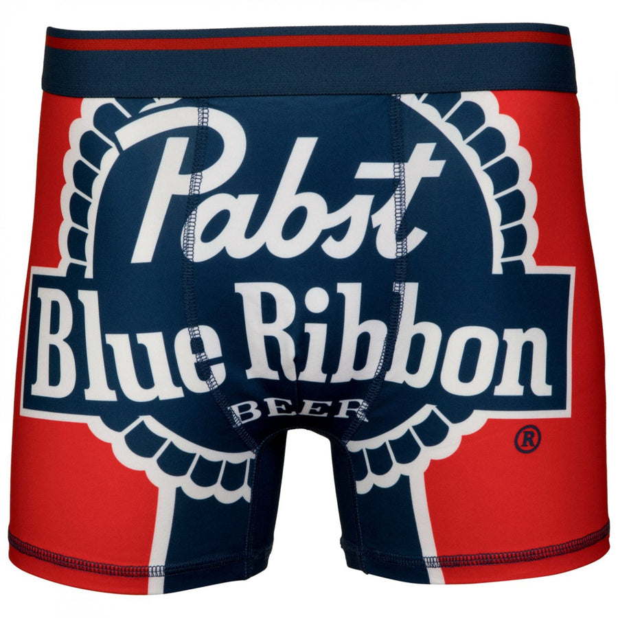 Pabst Blue Ribbon Oversized Logo Boxer Briefs Image 1
