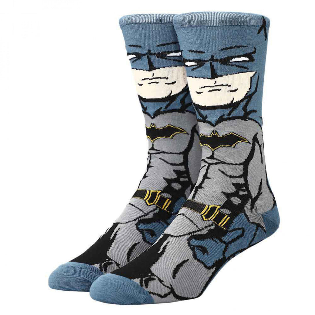 Batman Rebirth 360 Character Crew Socks Image 1
