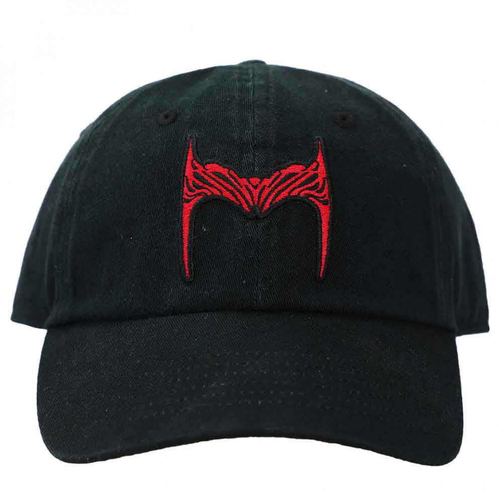 Scarlet Witch Headpiece Embroidered Adjustable Cap Image 2