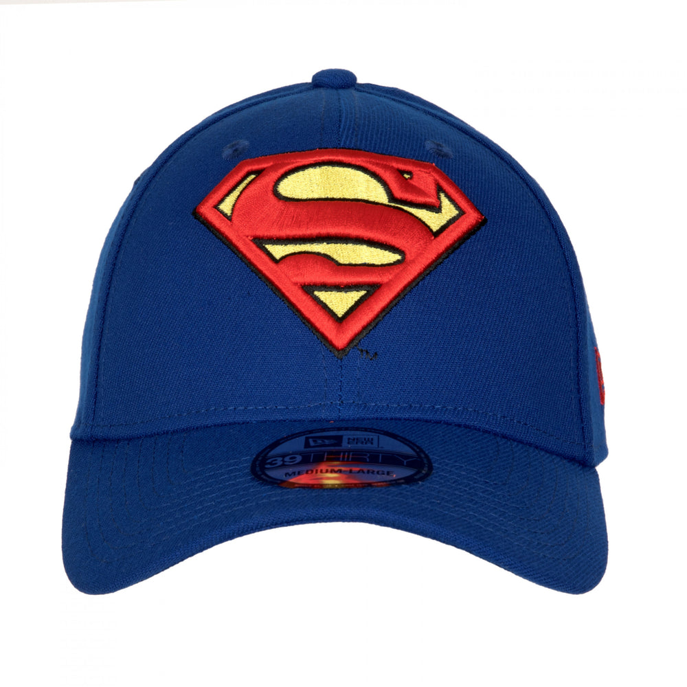 Superman Classic Emblem  Era 39Thirty Fitted Hat Image 2