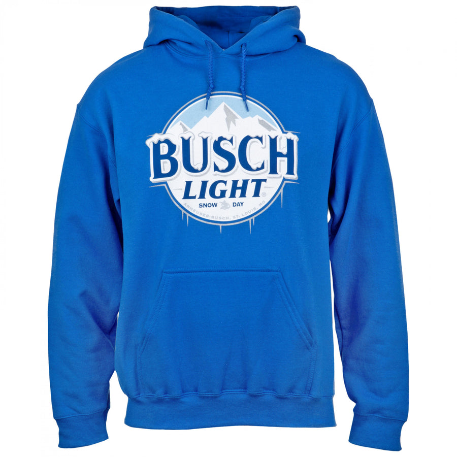 Busch Light Snow Day Logo Pull-Over Hoodie Image 1