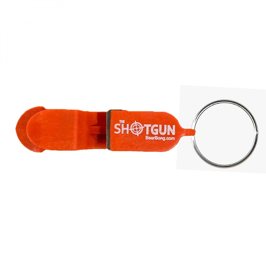 Shotgun Beer Tool Bottle Opening Keychain Image 1