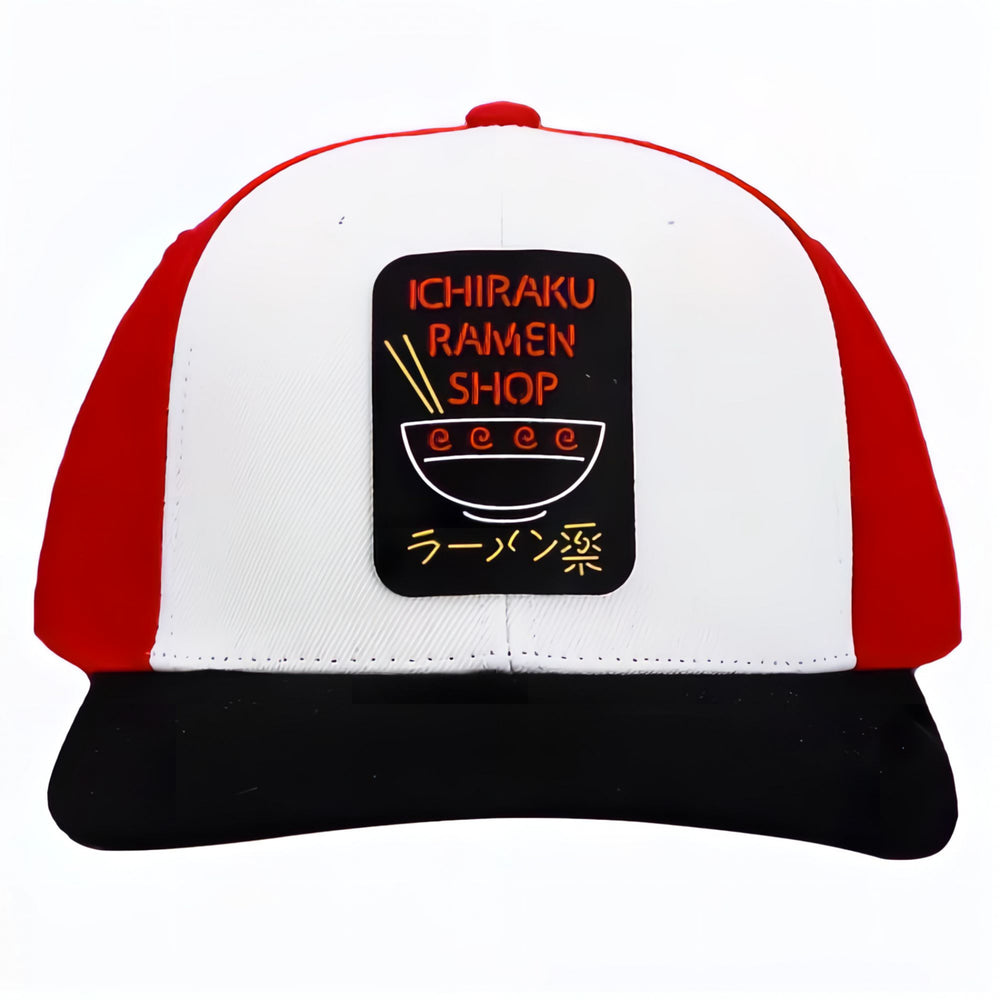 Naruto Ichiraku Ramen Shop Flat Bill Snapback Hat Image 2