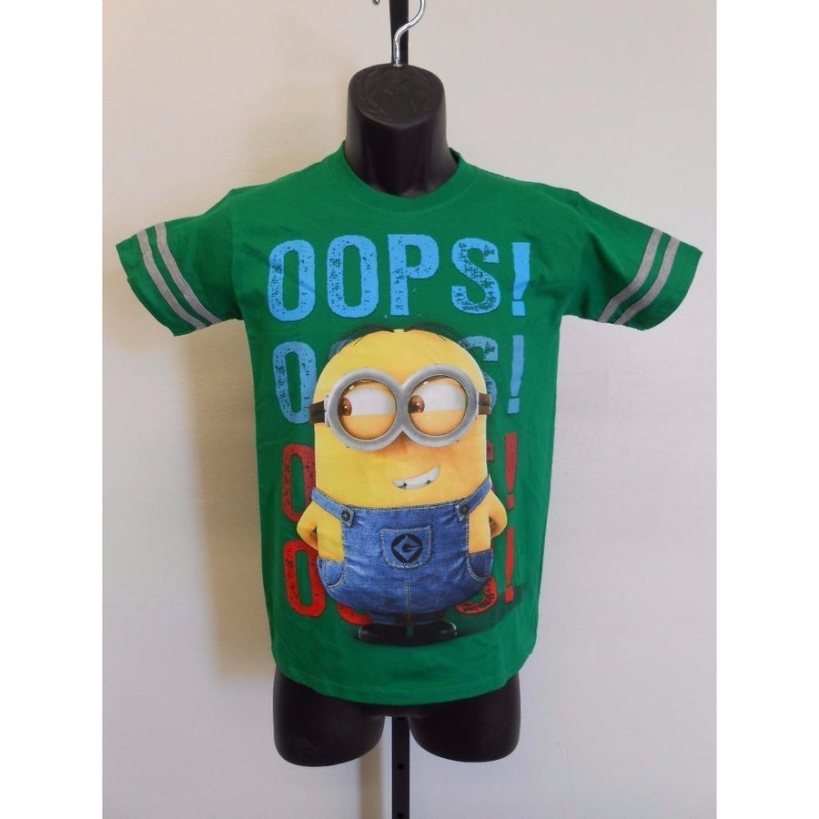 DESPICABLE ME "OOPS" MINIONS YOUTH SIZE 18-20 XLARGE XL SHIRT 70JZ Image 1