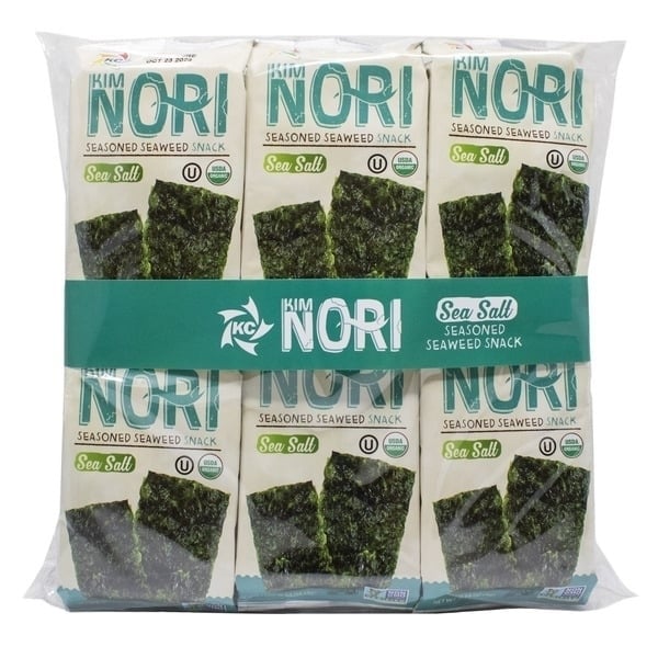 Kimnori Organic Seaweed Snacks Seasalt0.14 Ounce (Pack of 24) Image 1