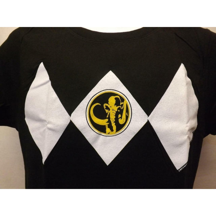 BLACK Mighty Morphin Power Rangers YOUTH Size XL XLarge Shirt Image 4