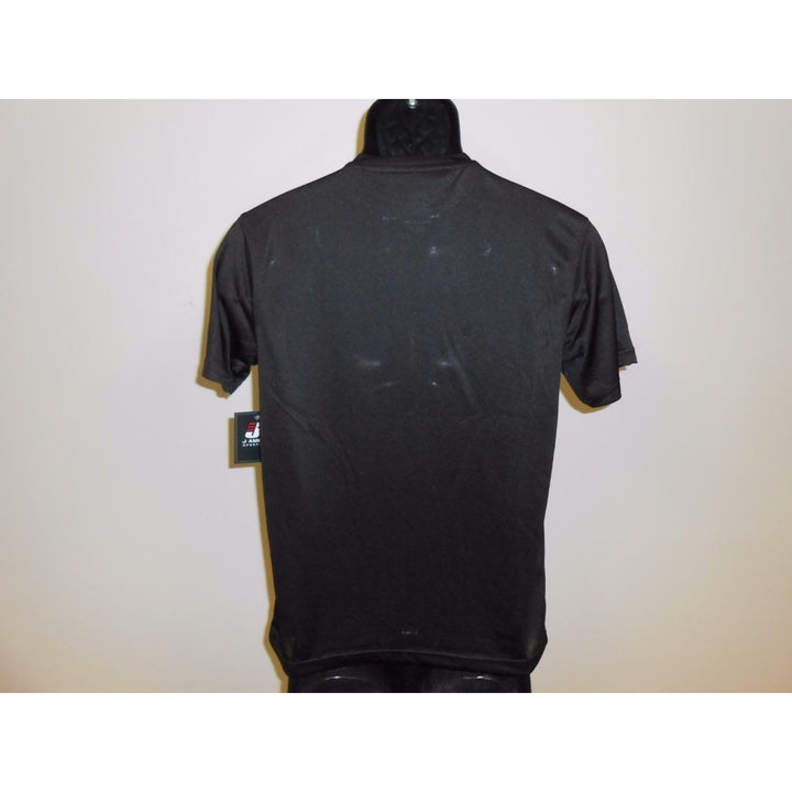 Youth Size XL XLarge 18/20 Black Polyester Performance Shirt Image 4