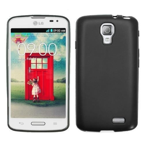 Phone Case For Straight Talk LG Access L31L L31G LTE Black Slim-Flex Gel Cover Image 1
