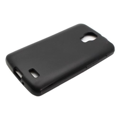 Phone Case For Straight Talk LG Access L31L L31G LTE Black Slim-Flex Gel Cover Image 2