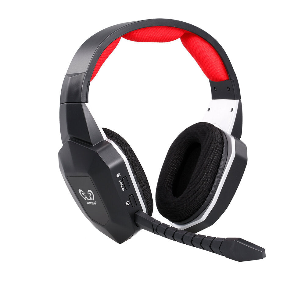 Wireless Gaming Headphone Virtual 7.1 Surround Sound Headset with Removable Microphone for PS4/PC 2.4G Image 4