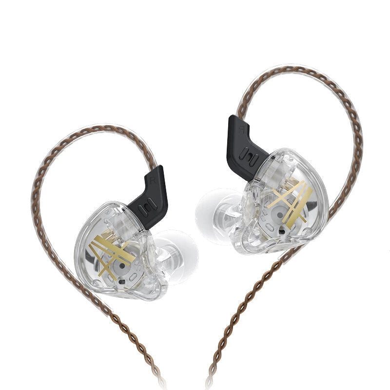 In Ear Earphone Metal Headphones Wired Earbuds Deep Bass Headset Noise Cancelling IEM KZ EDX ZST ZSN PRO ZST X Image 1