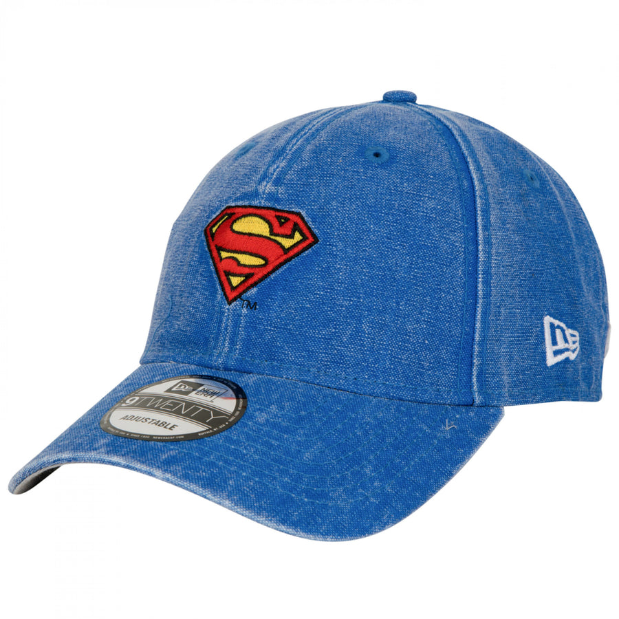Superman Denim  Era 9Twenty Adjustable Dad Hat Image 1