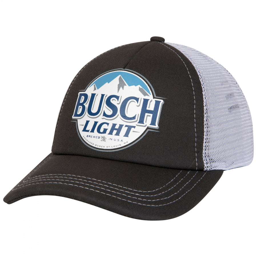 Busch Light Curved Brim Snapback Hat Image 1