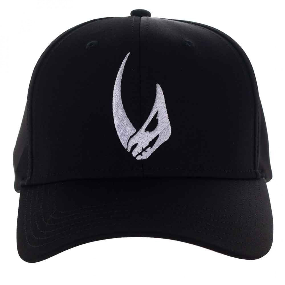 Star Wars The Mandalorian Mudhorn Logo Curved Bill Flex Fit Hat Image 2