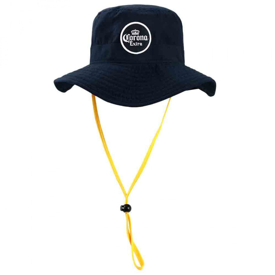 Corona Extra Label Patch Neck Drape Sun Hat Image 1