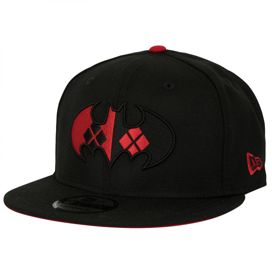 Batman and Harley Quinn Logo  Era 9Fifty Adjustable Hat Image 1
