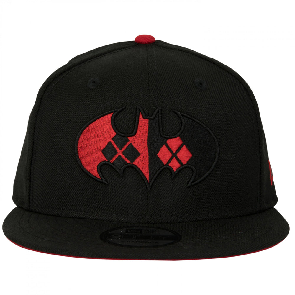 Batman and Harley Quinn Logo  Era 9Fifty Adjustable Hat Image 2