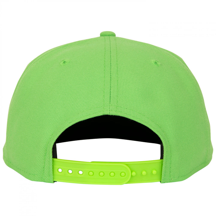 Batman 1960s Lime Green Colorway  Era 9Fifty Adjustable Hat Image 4