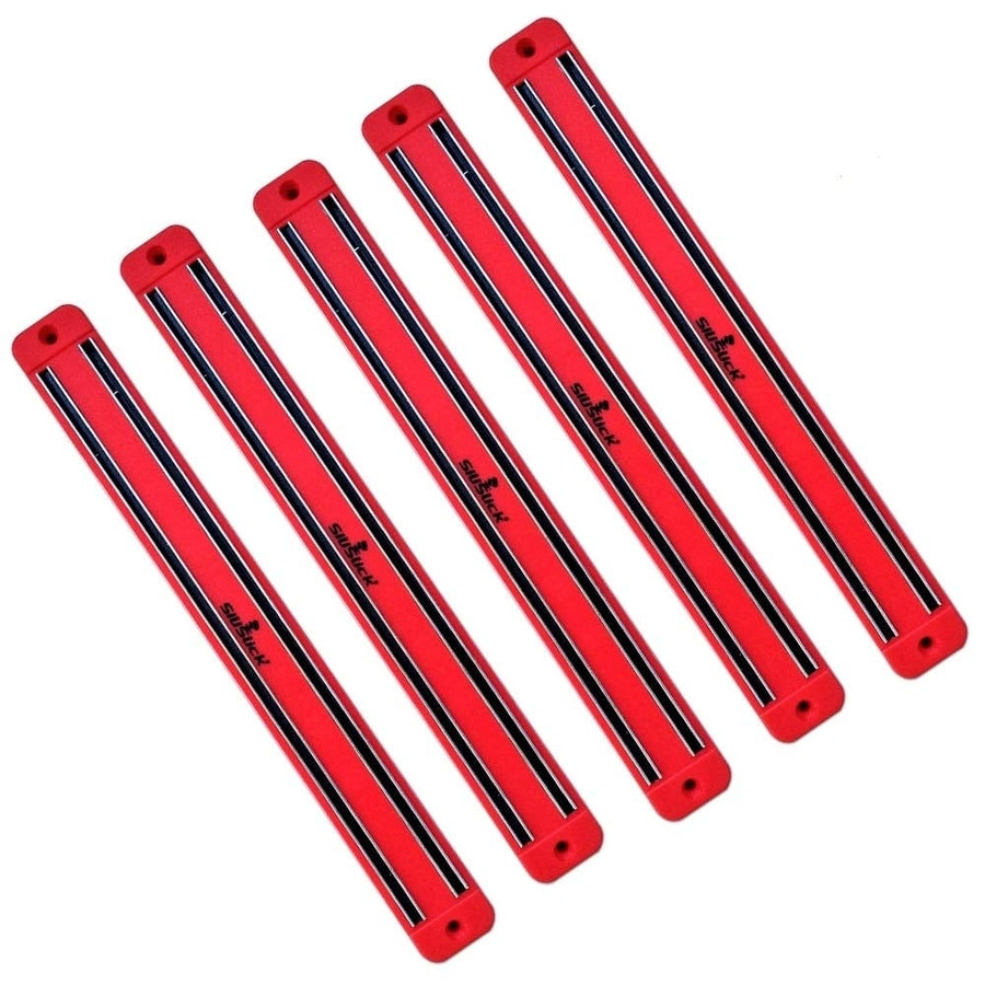 Magnetic Knife/Tool Rack - 5 Red Image 1