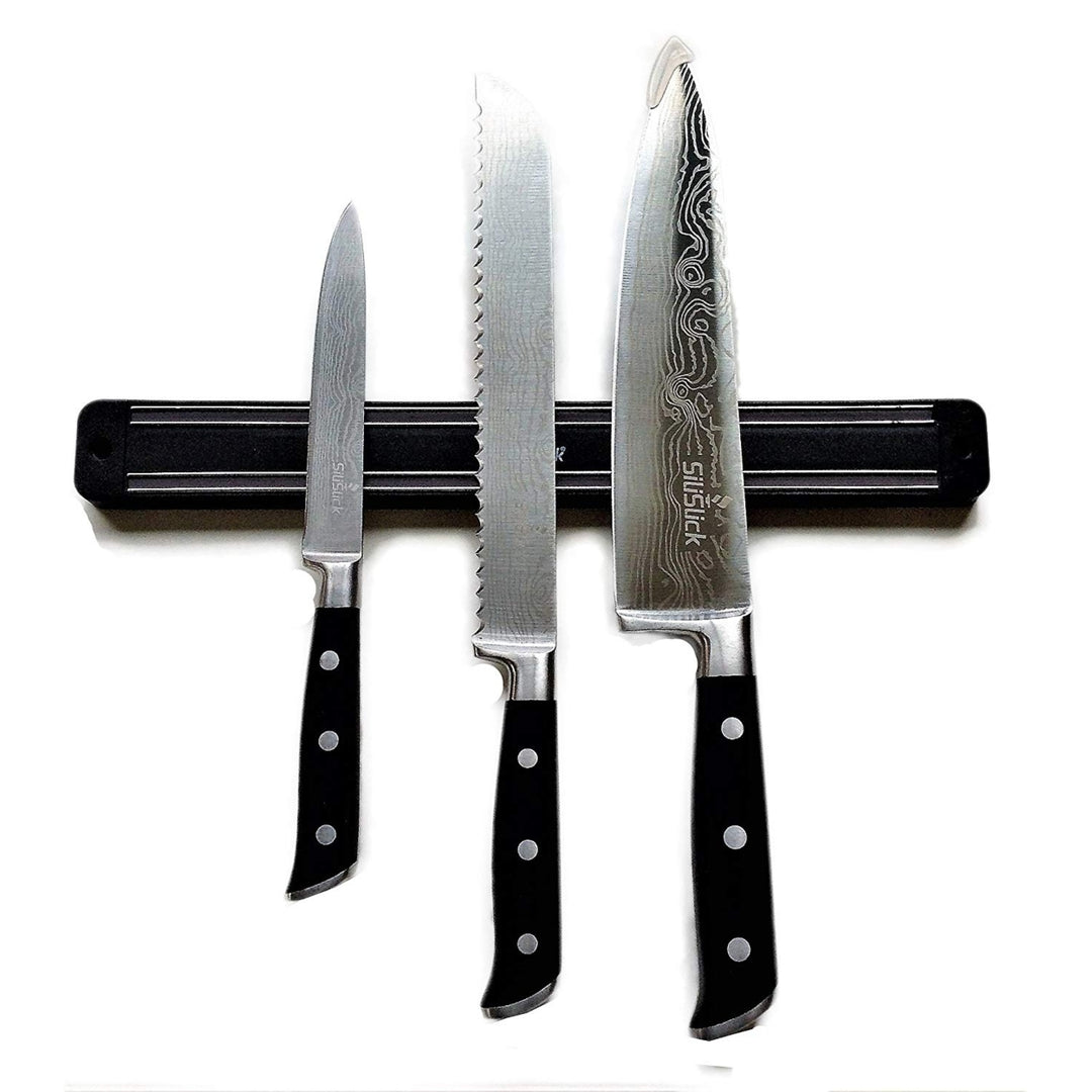 Magnetic Knife/Tool Rack - 4 Black Image 4