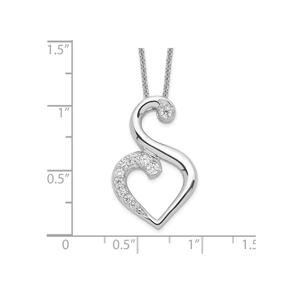 -Journey of Friendship- Pendant Necklace in Sterling Silver with Chain Image 4