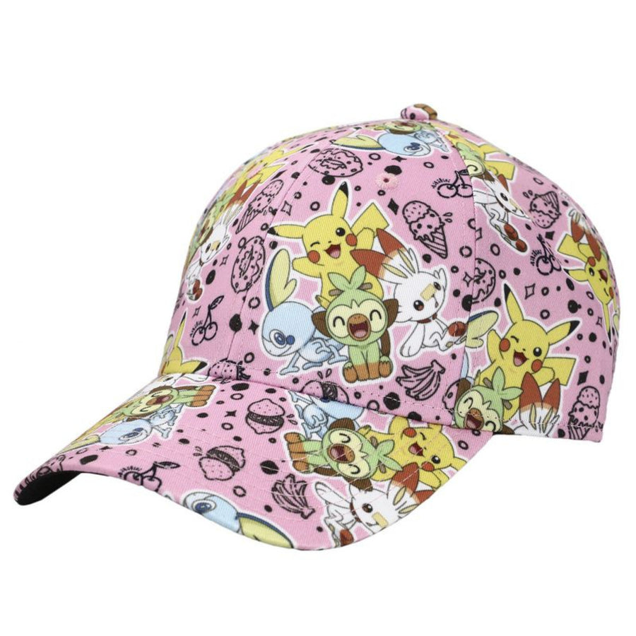 Pokemon Sweets Time Pre-Curved Bill Snapback Hat Image 1