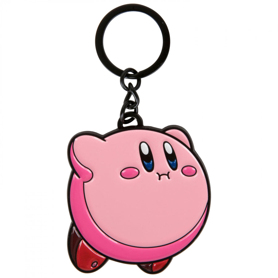 Kirby Floating Rubber Charm Keychain Image 1
