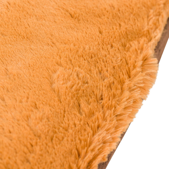 Armarkat Model M05 Extra Large Pet Bed Mat with Poly Fill Cushion in Mocha and Earth Brown Image 6