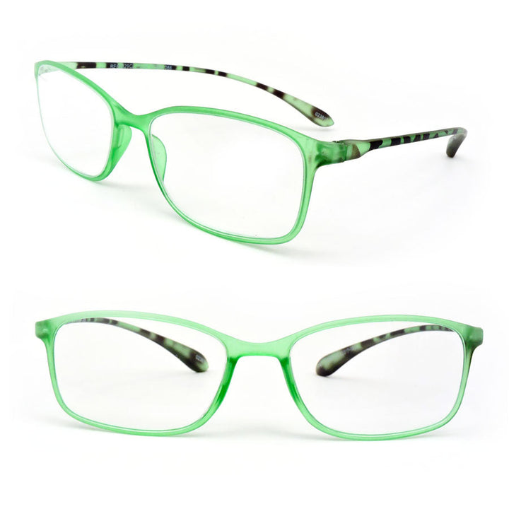 Super Light and Extremely Flexible Frame Frosted Matte Finish Reading Glasses Image 7