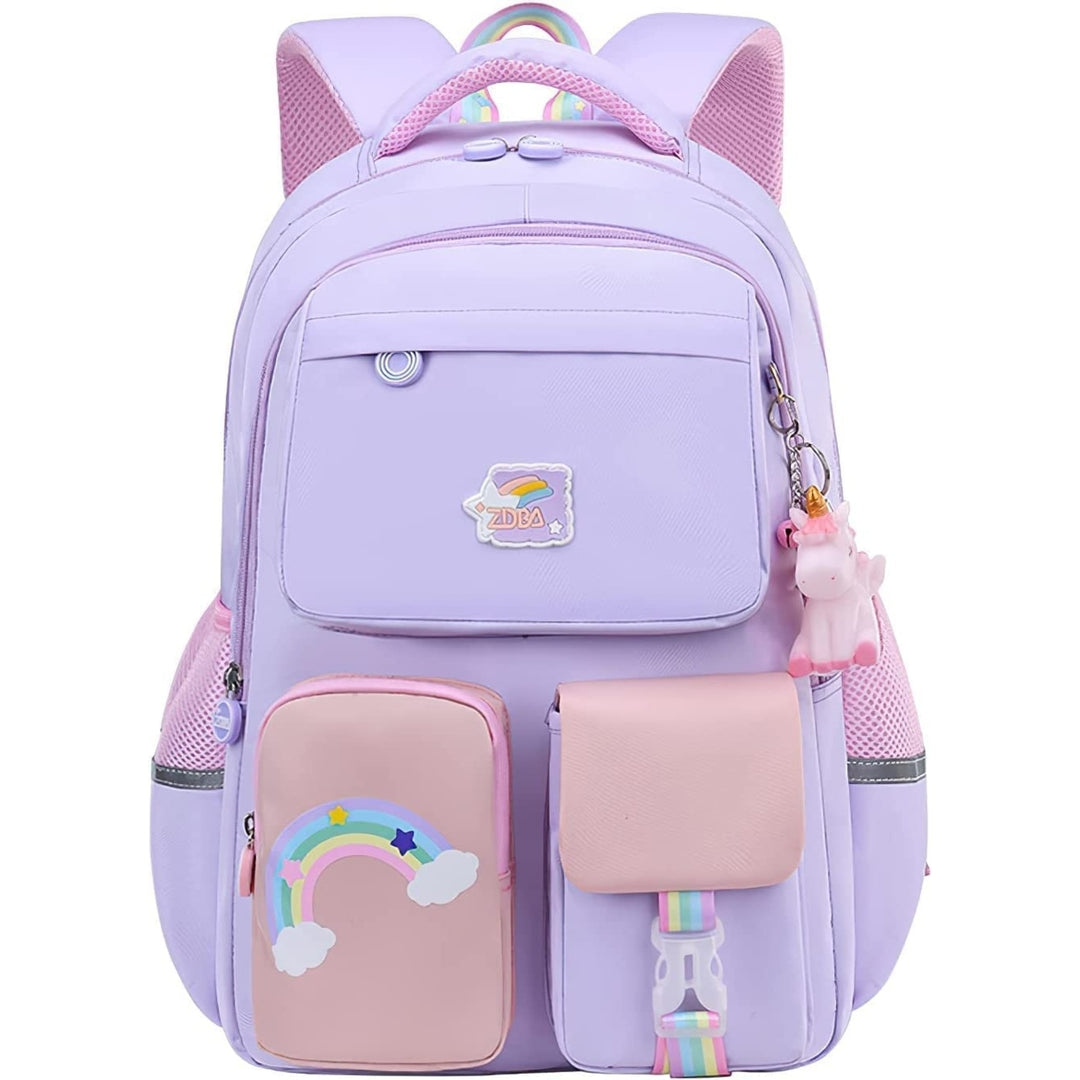 Cute Backpack Travel Backpacks Bookbag for Boys Girls School College Students Backpack (Pink,Large) Image 6