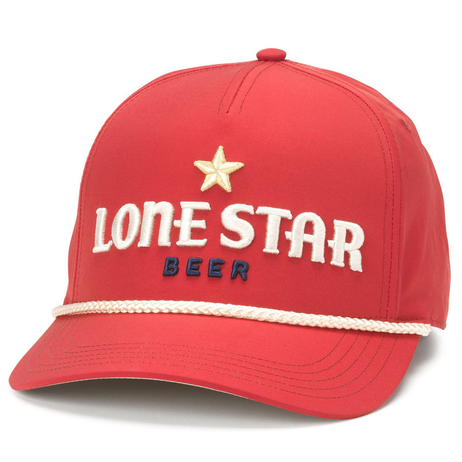 Lone Star Beer Embroidered Adjustable Rope Hat Image 1