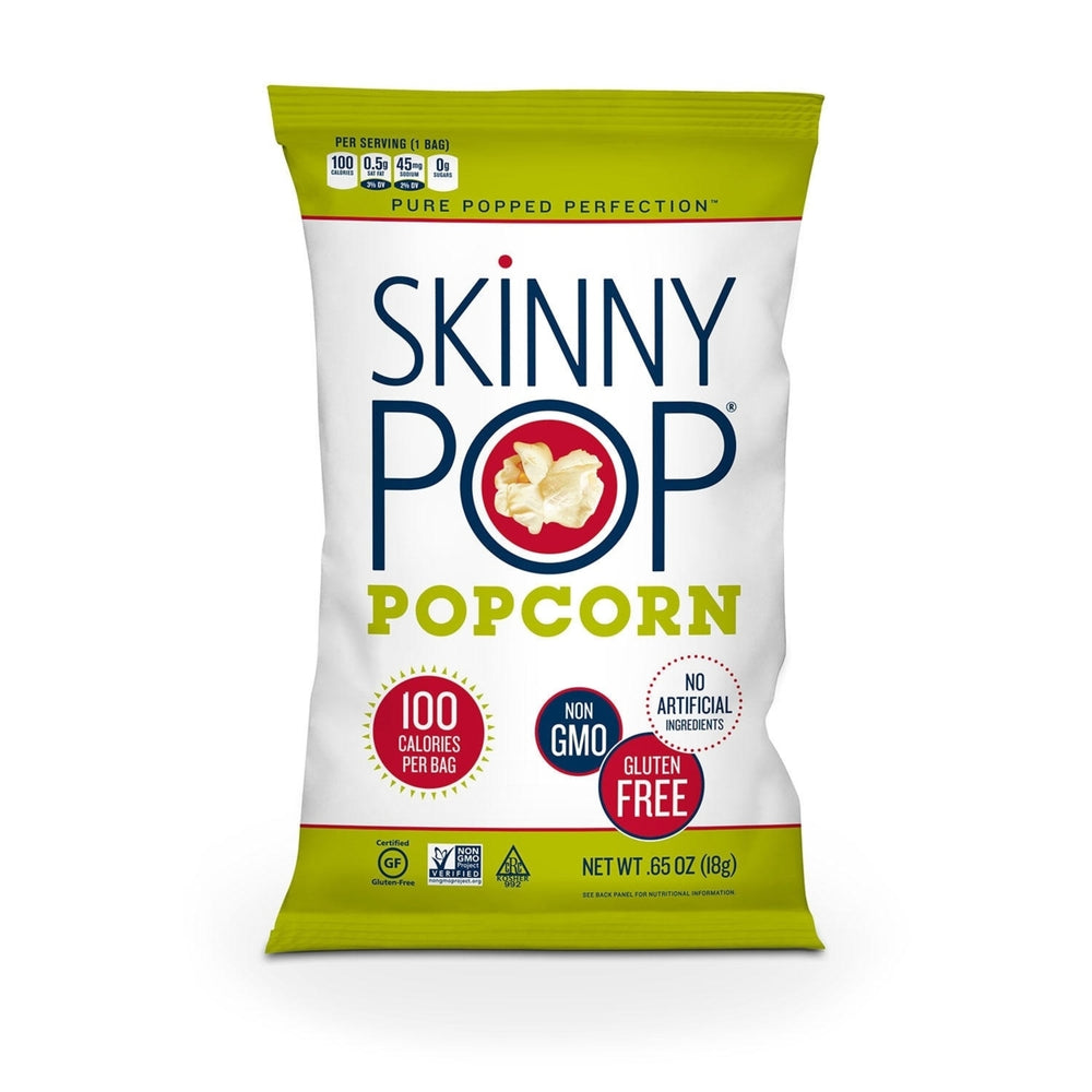 SkinnyPop Original Popcorn Snack Bags0.65 Ounce (Pack of 28) Image 2