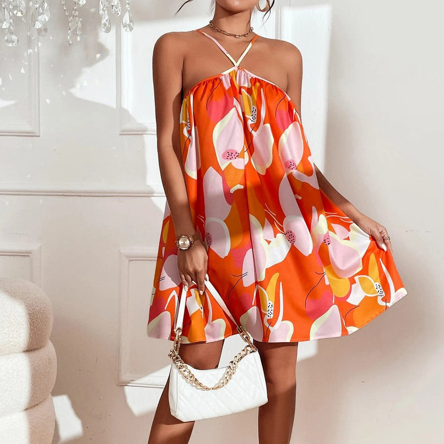 Allover Print Cami Dress Image 1