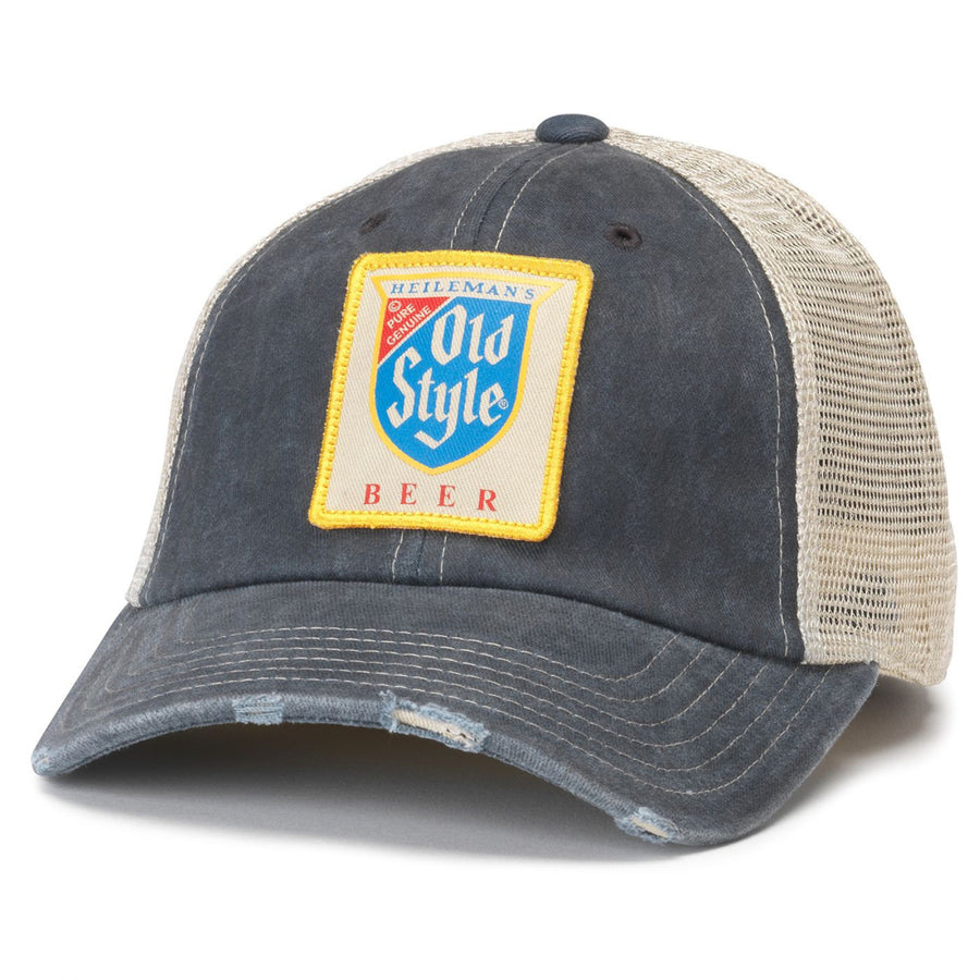 Old Style Label Blue Colorway Adjustable Hat Image 1