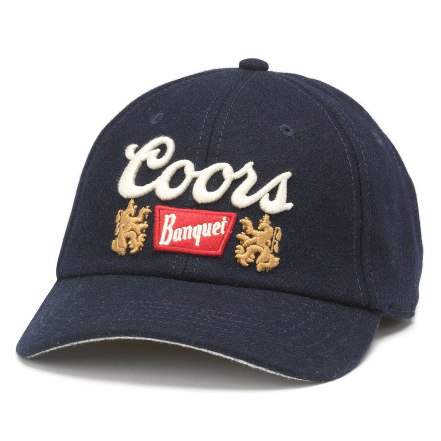 Coors Banquet Navy Colorway Rounded Bill Adjustable Hat Image 1