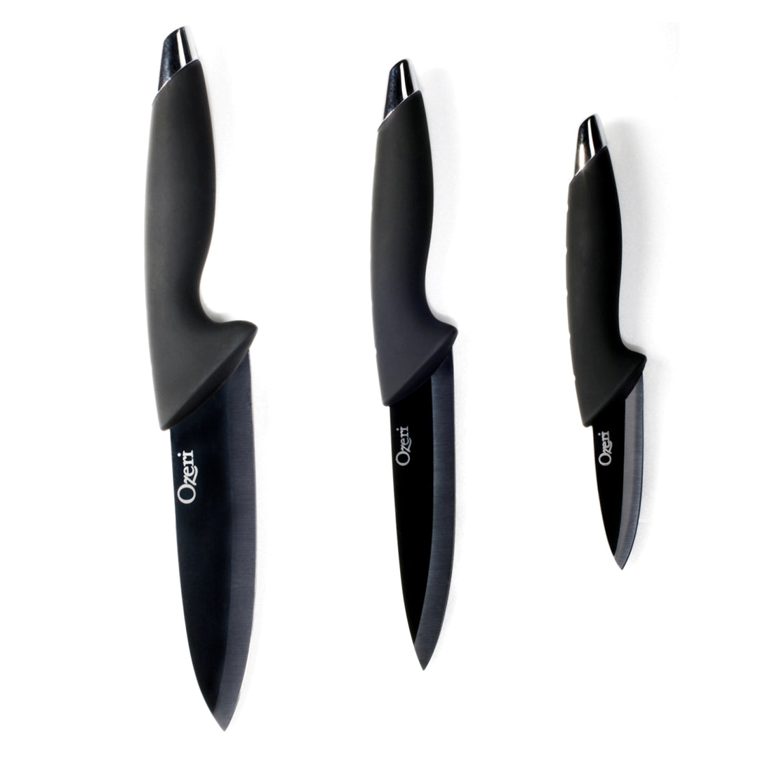 Ozeri Elite Chef Black Ceramic 6-Piece Knife Set Image 8