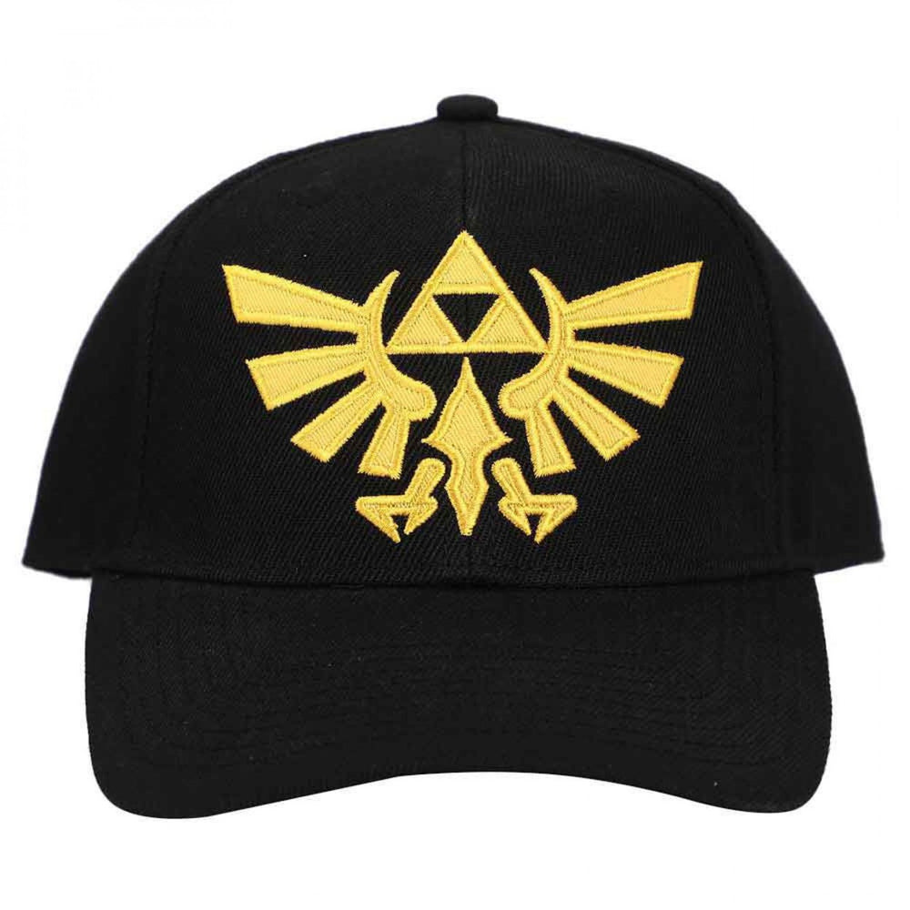 The Legend of Zelda Embroidered Hyrule Crest Snapback Hat Image 2