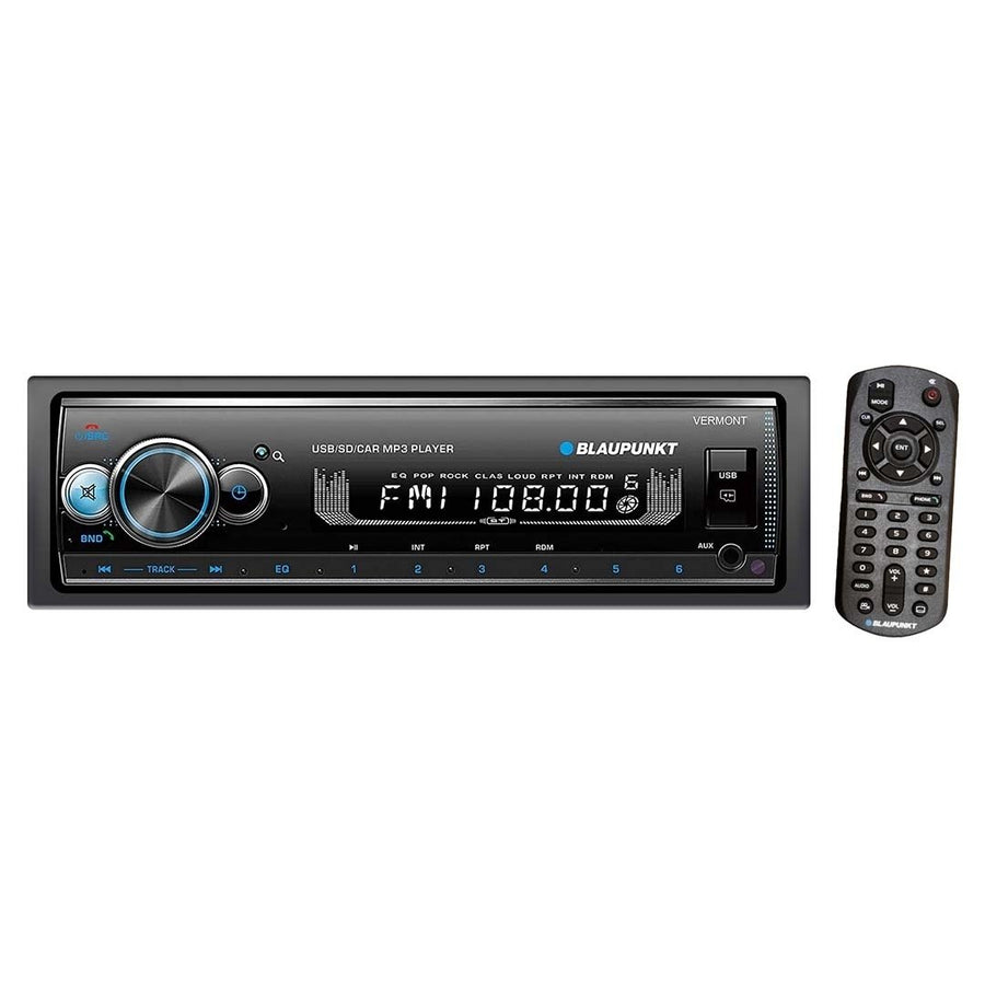 Blaupunkt Single DIN In Dash MP3 USB Bluetooth Car Stereo Digital Media Receiver Image 1