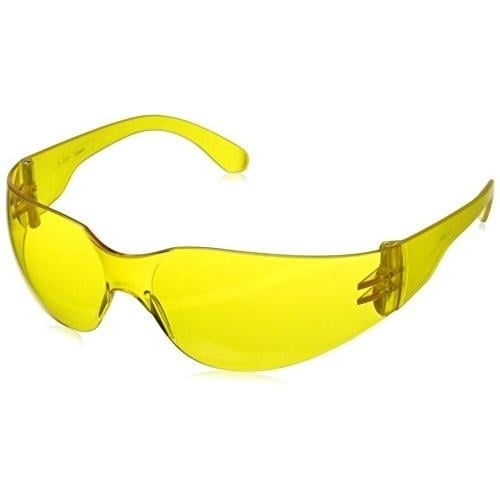 Radians Amber Safety GlassesScratch-ResistantWraparound Image 1
