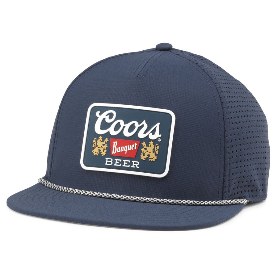 Coors Banquet Beer Blue Colorway Adjustable Hat Image 1