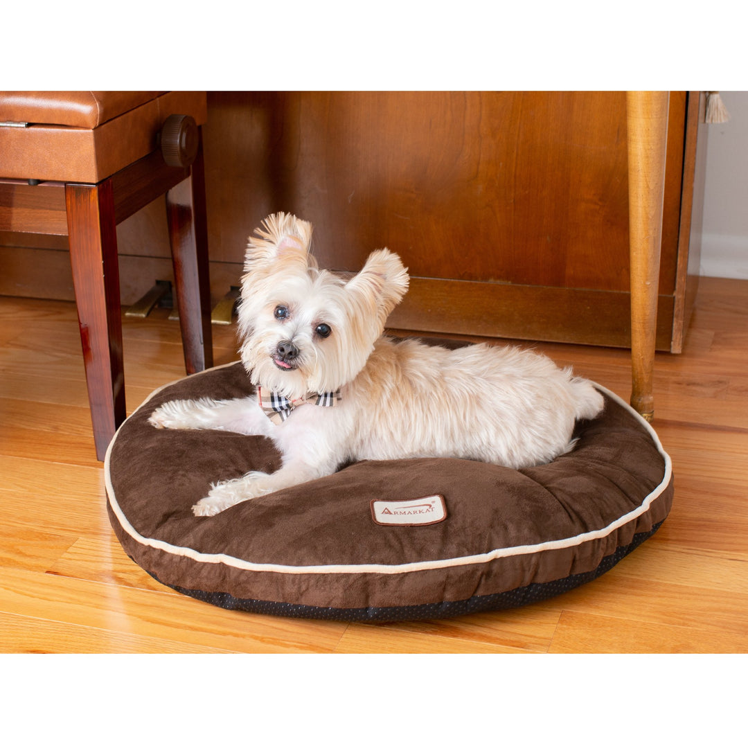 Armarkat Model M04JKF Pet Bed Pad with Poly Fill Cushion in Mocha Image 3