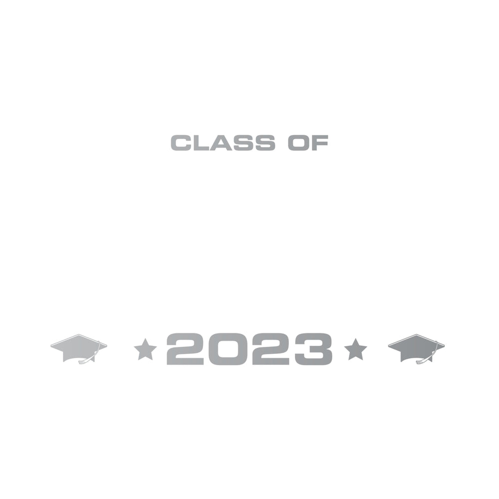 Class of 2023 Senior Graduation License Plate Frame Image 2