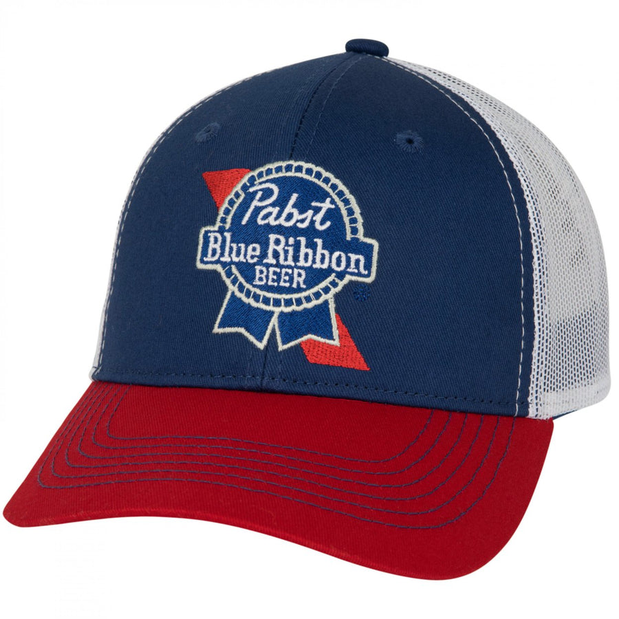 Pabst Blue Ribbon Embroidered Logo Hat Image 1