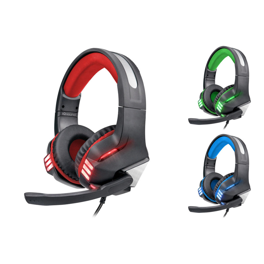 Pro-Wired Gaming Headset with Great Stereo Surround Sound Effect (IQ-480G) Image 1