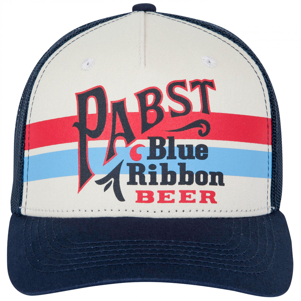 PABST Blue Ribbon Beer Sinclair Style Trucker Hat Image 2