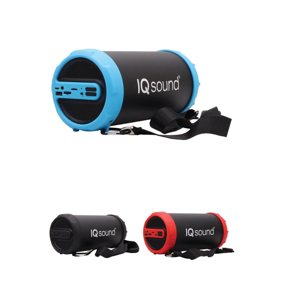 3" Portable Bluetooth Speaker w 10m RangeFM Radio and Heavy Bass (IQ-1606BT) Image 1