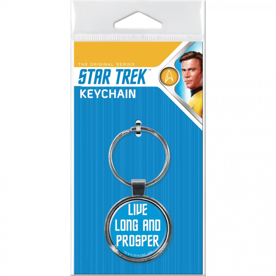 Star Trek Live Long and Prosper Keychain Image 1