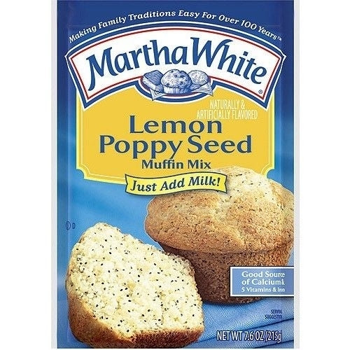 Martha White Lemon Poppy Seed Muffin Mix Image 1