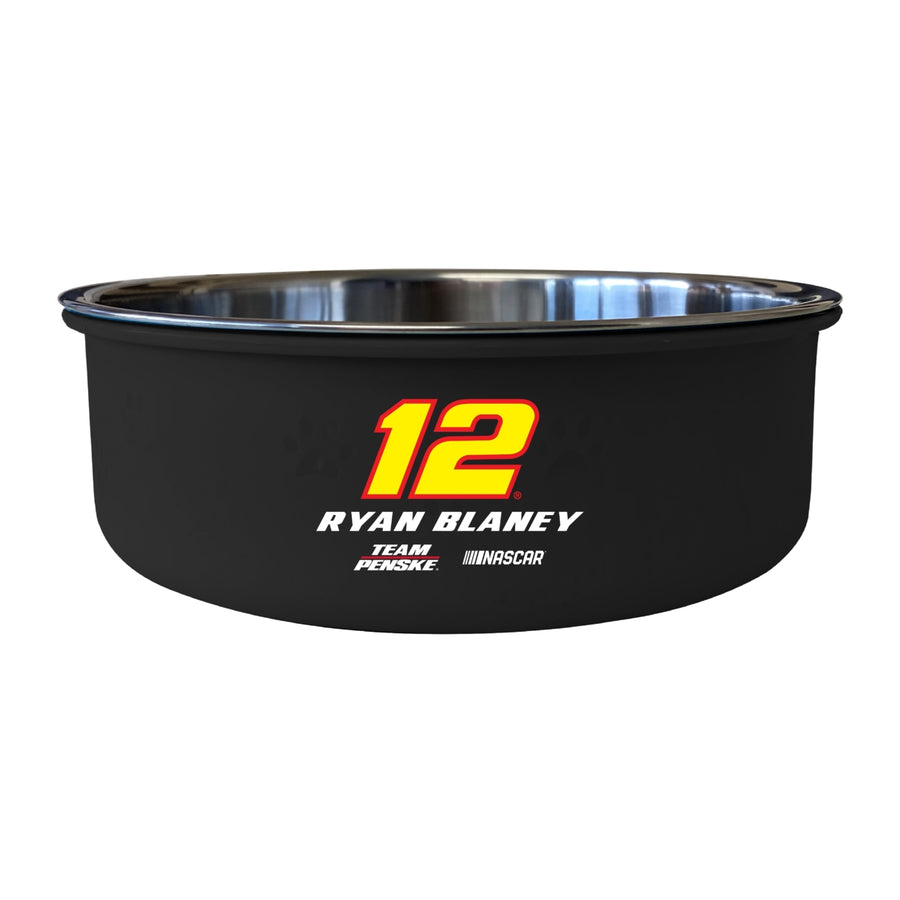12 Ryan Blaney Officially Licensed 5x2.25 Pet Bowl Image 1
